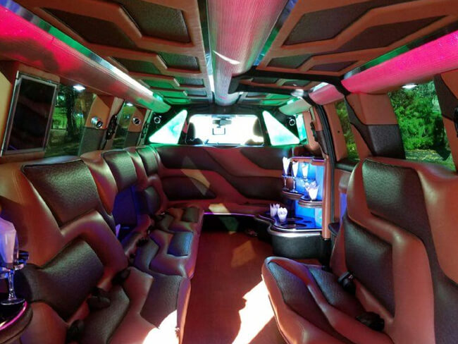 limo TV screens